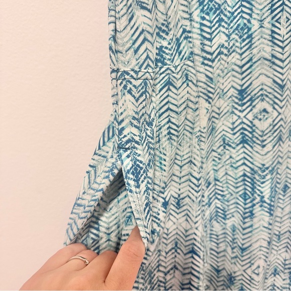 Toad&Co Blue and White Mini Dress - Picture 2 of 7